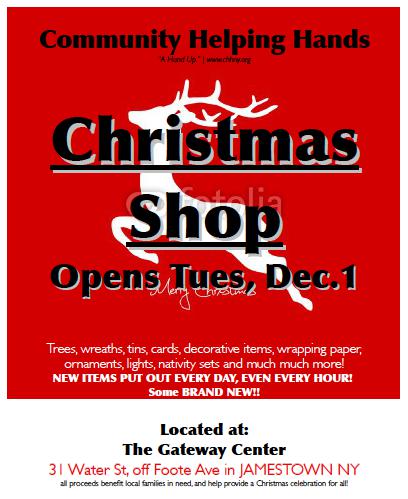 Christmas Shop 2015 Opens Soon